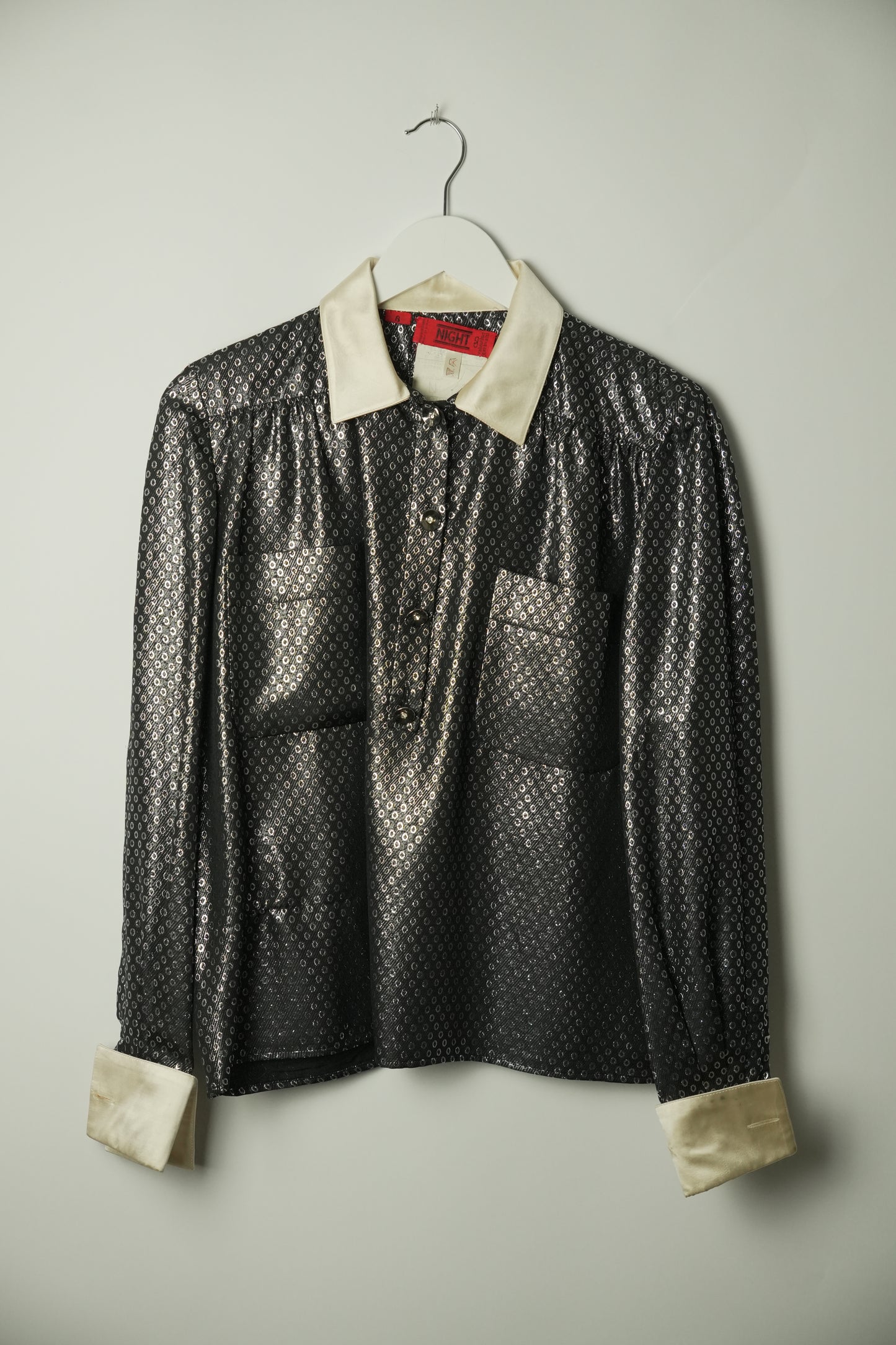 Valentino Night Metallic LS Blouse