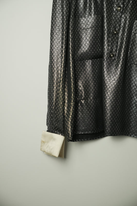 Valentino Night Metallic LS Blouse