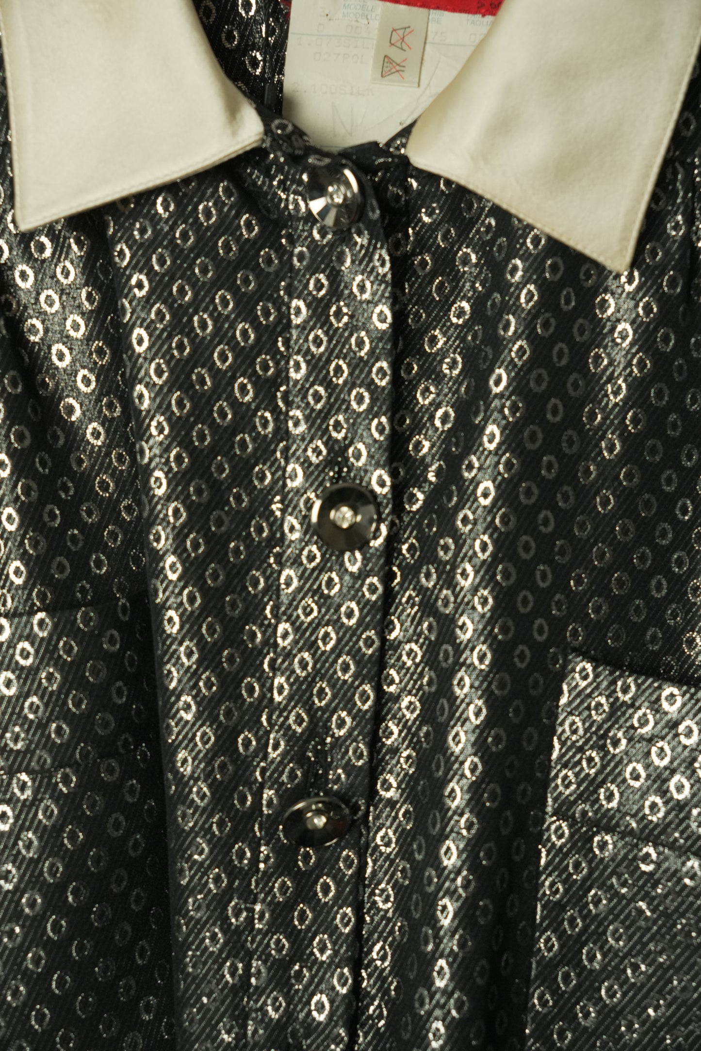Valentino Night Metallic LS Blouse