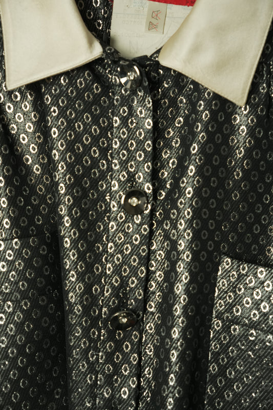 Valentino Night Metallic LS Blouse