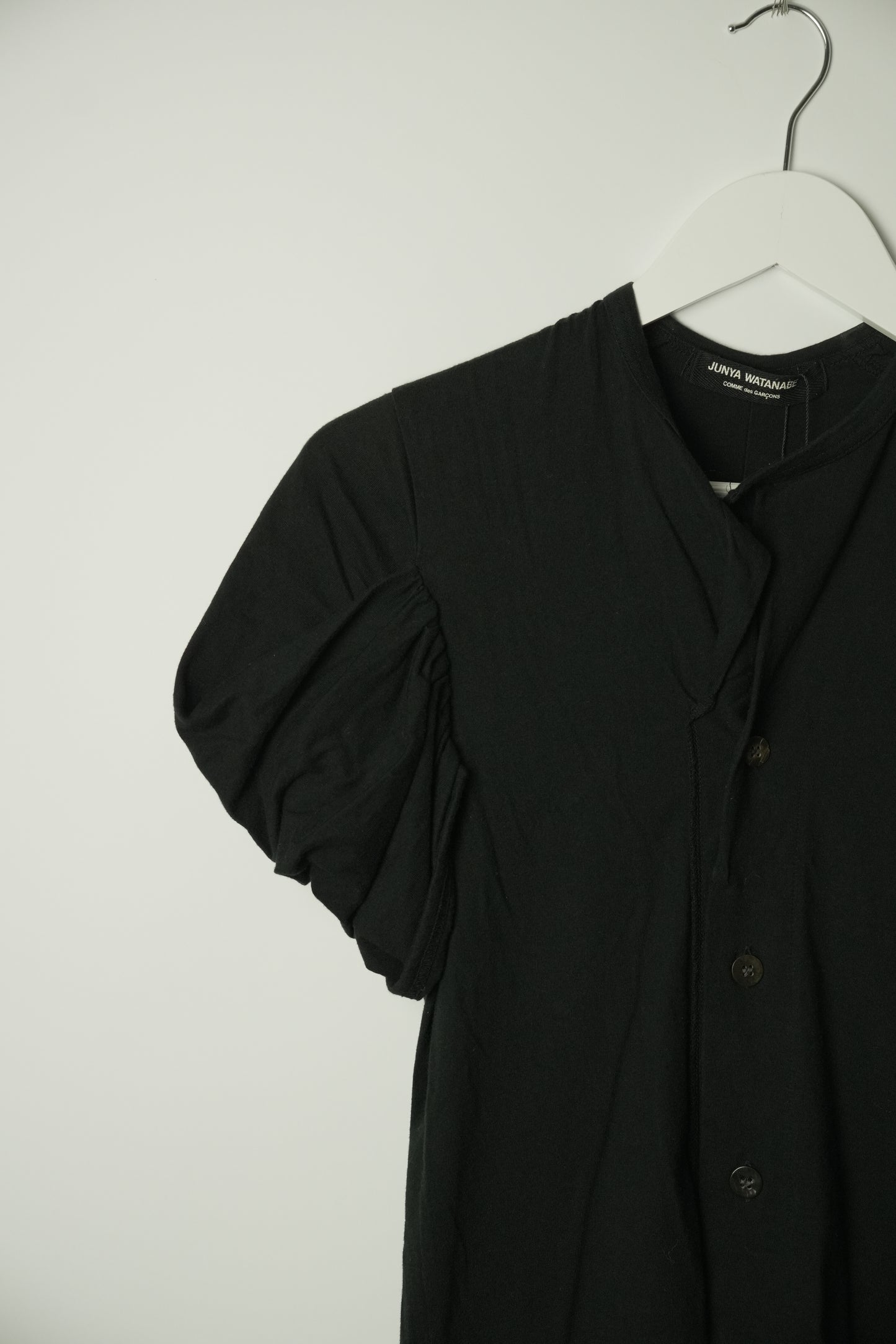 Junya Watanabe Comme Des Garcons Puff SS Button Down Top AD2007