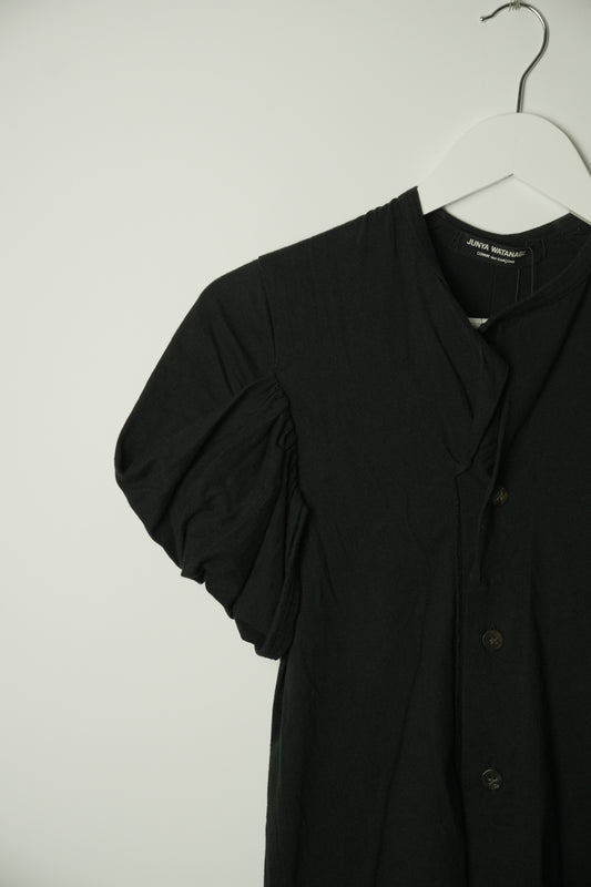 Junya Watanabe Comme Des Garcons Puff SS Button Down Top AD2007