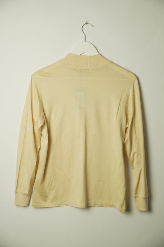 Christian Dior Sport LS Logo Mock Neck Top