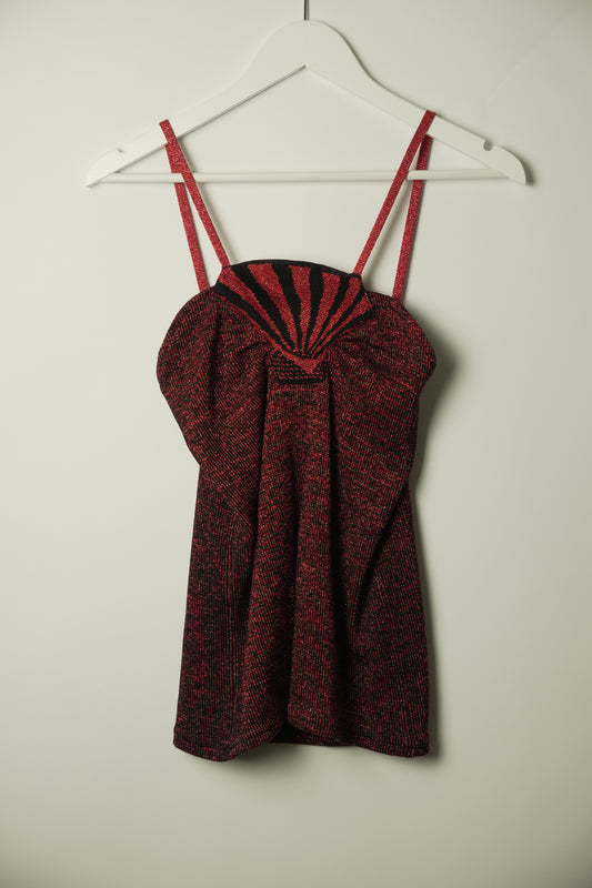 Yves Saint Laurent Shell Knit Tank Top