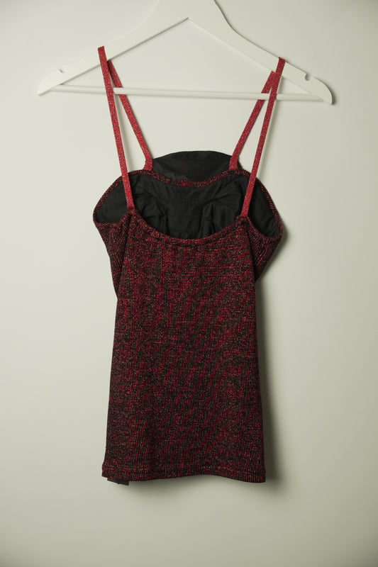 Yves Saint Laurent Shell Knit Tank Top