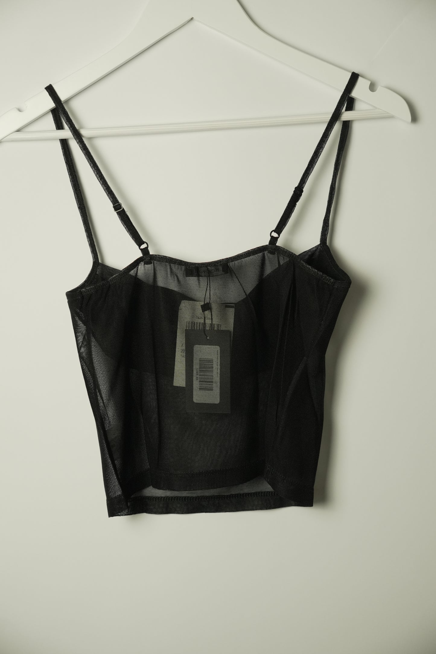Kookai Black Sheer Cami BNWT