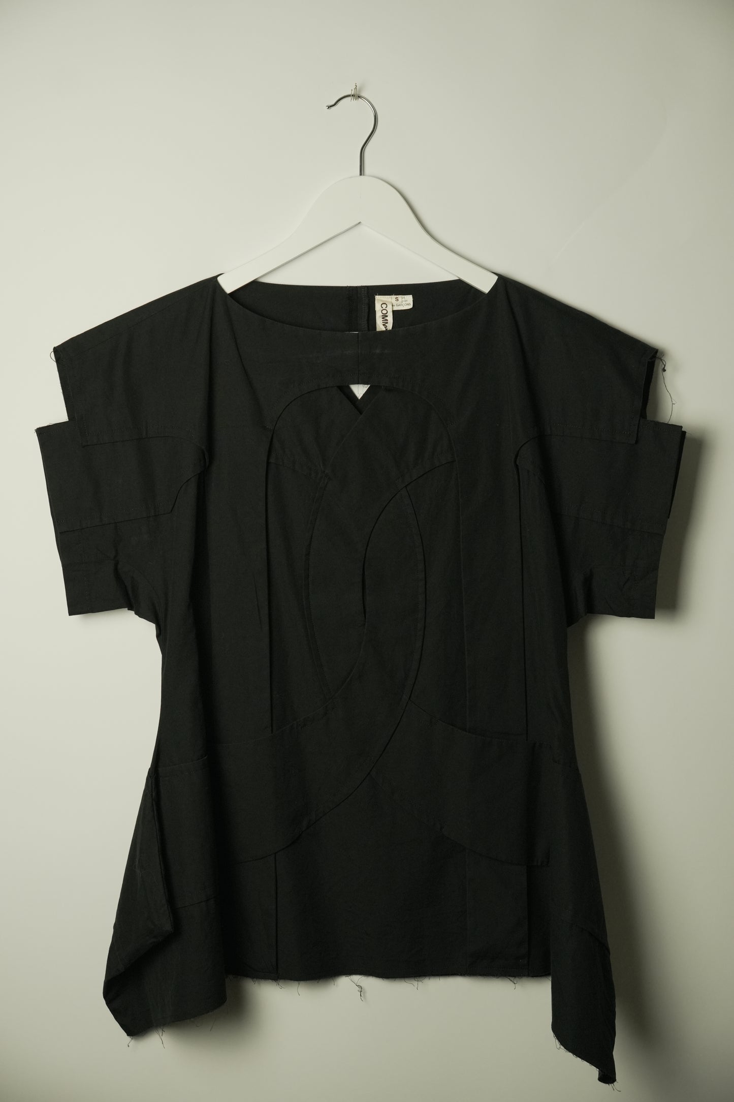 Comme Des Garcons SS Overlay Patch Blouse AD2013