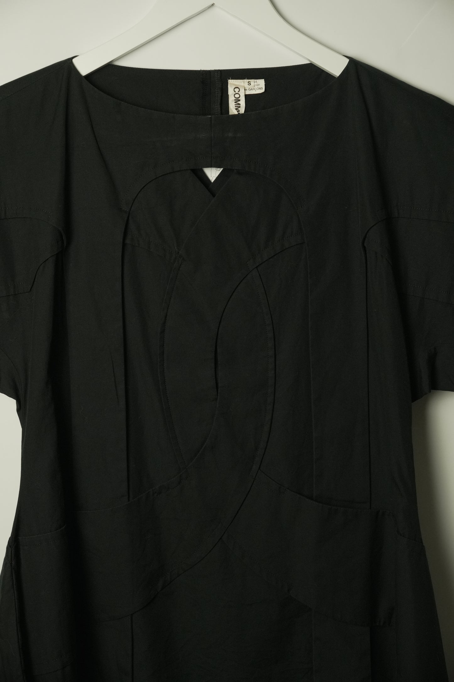 Comme Des Garcons SS Overlay Patch Blouse AD2013