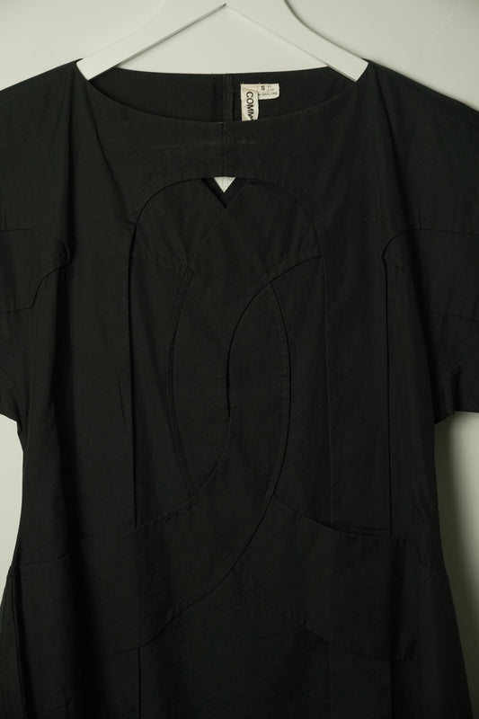 Comme Des Garcons SS Overlay Patch Blouse AD2013
