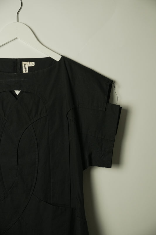 Comme Des Garcons SS Overlay Patch Blouse AD2013