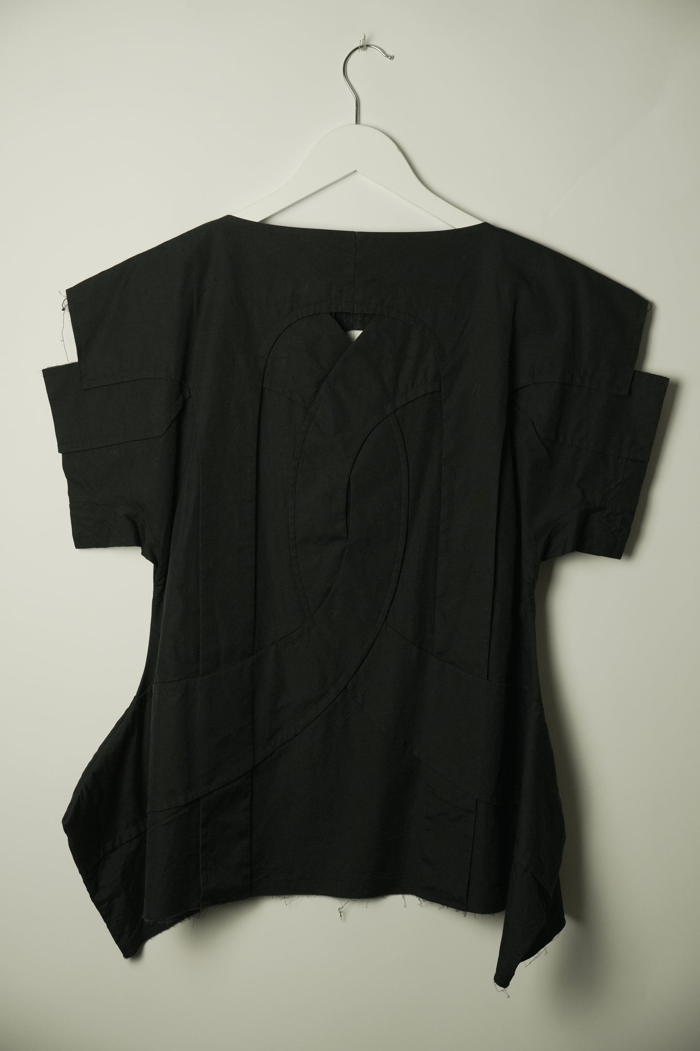 Comme Des Garcons SS Overlay Patch Blouse AD2013