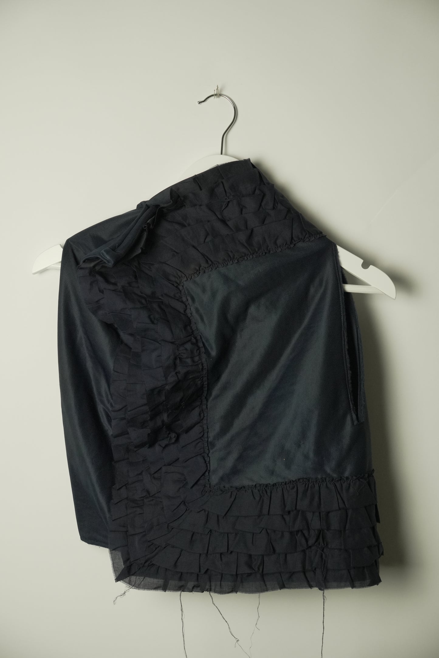 Comme Des Garcons Frill Napkin Square Top 2008 SS Runway