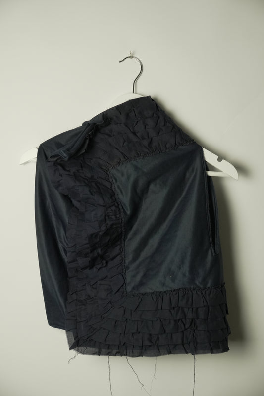 Comme Des Garcons Frill Napkin Square Top 2008 SS Runway