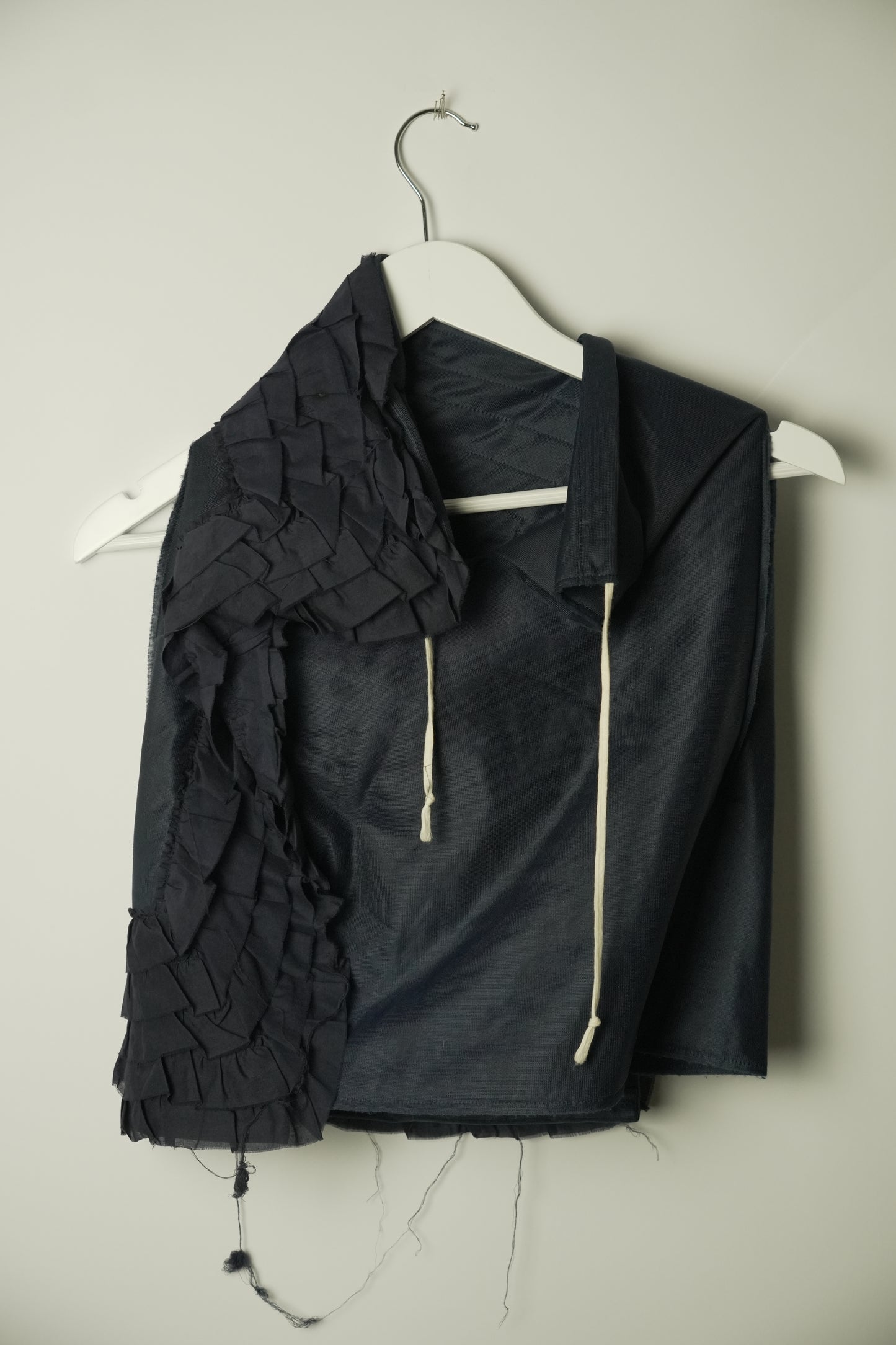 Comme Des Garcons Frill Napkin Square Top 2008 SS Runway