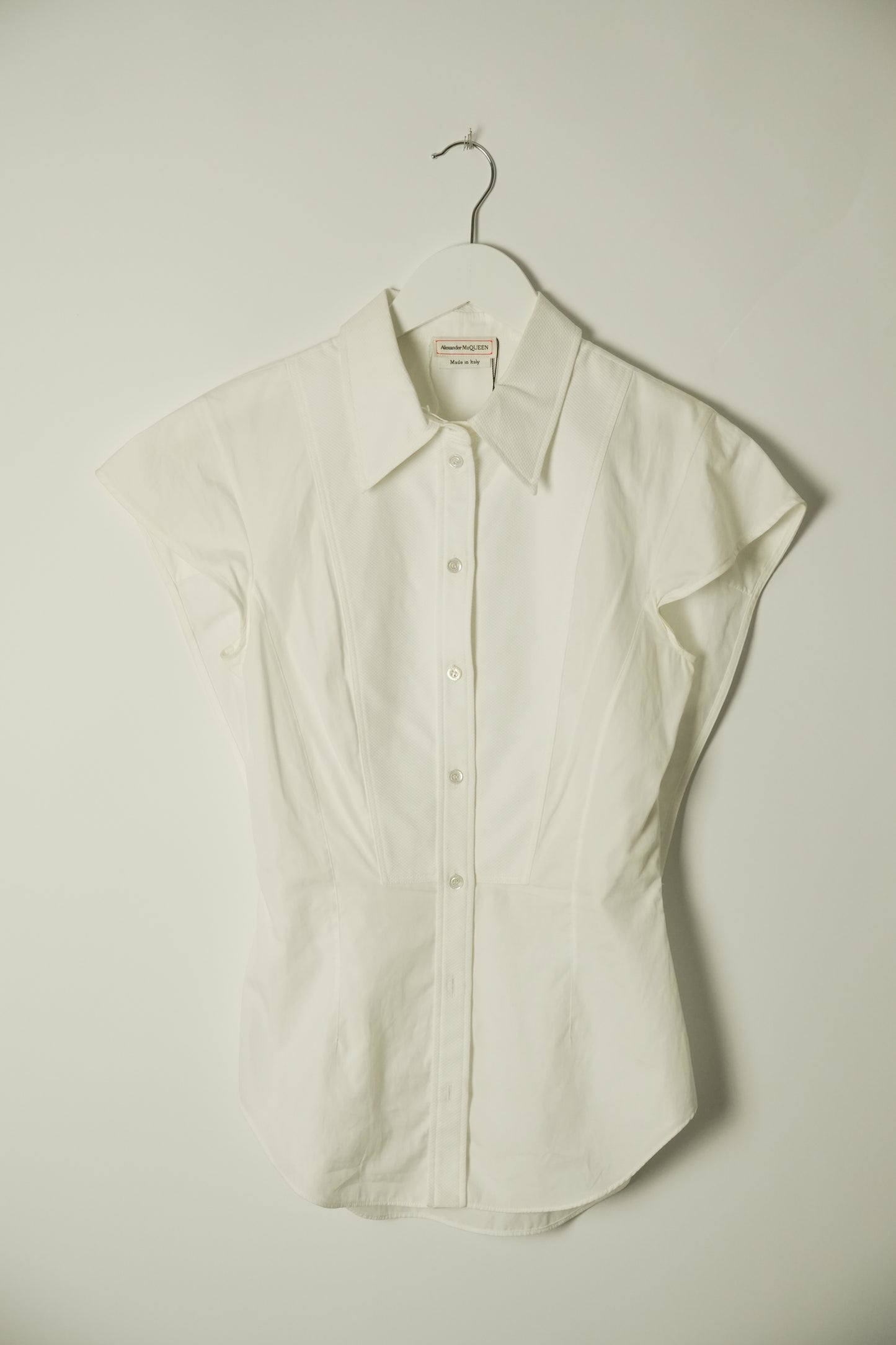 Alexander Mcqueen Large Sless peplum button down blouse