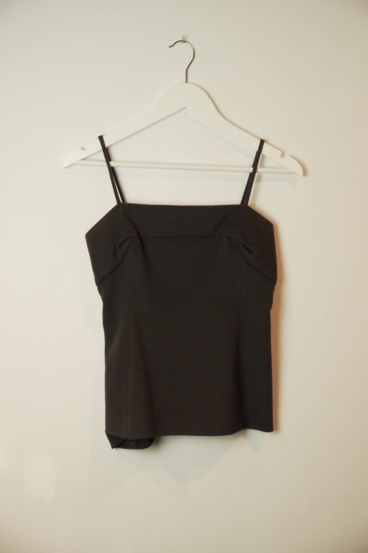 Dolce & Gabbana Square Neck Wool Cami
