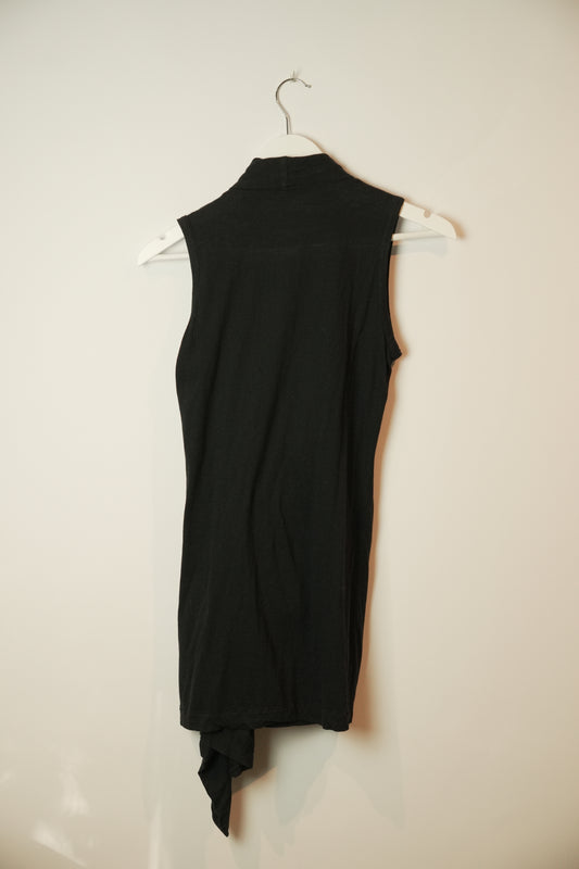 Y's Ruffle Vest Singlet Assymetrical