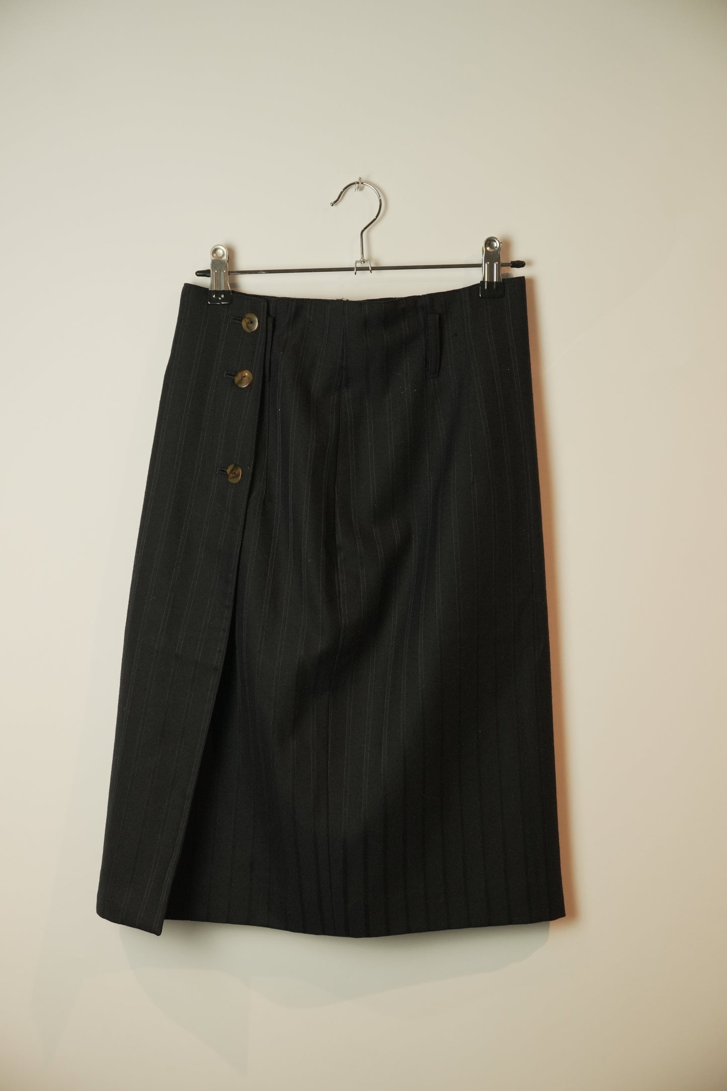 Jean Paul Gaultier Pinstripe Pencil Skirt