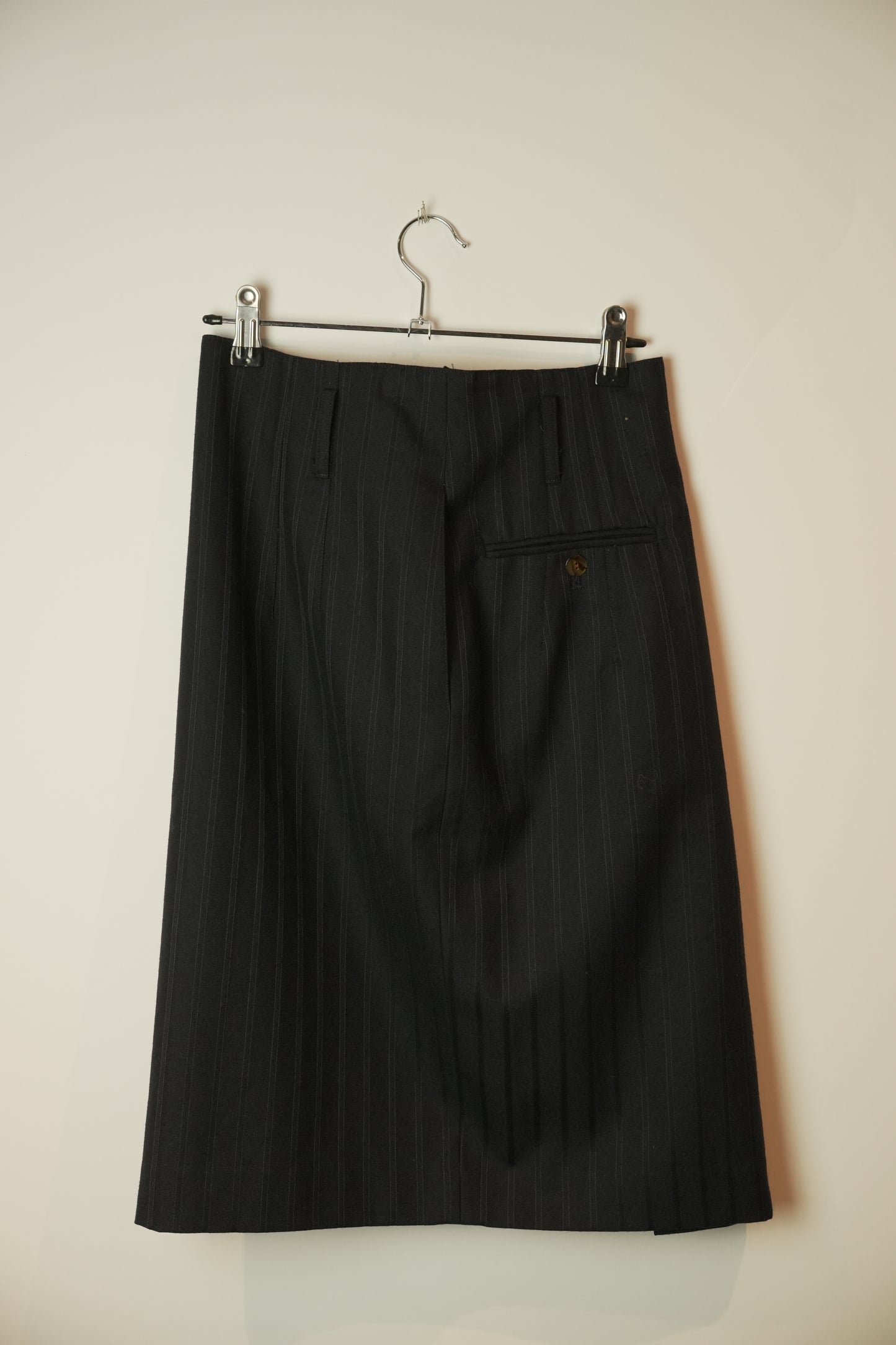 Jean Paul Gaultier Pinstripe Pencil Skirt