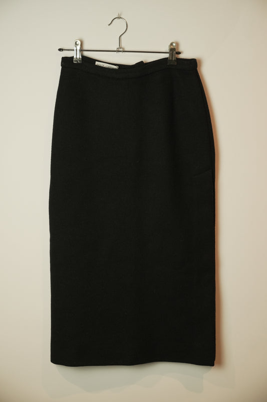 Dolce & Gabbana Pencil Button Down Side Skirt