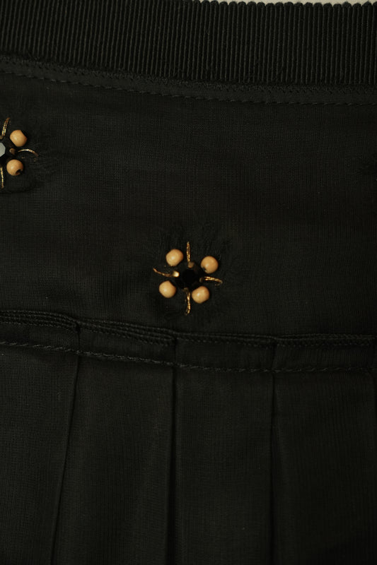 Prada Beaded Pleated Skirt