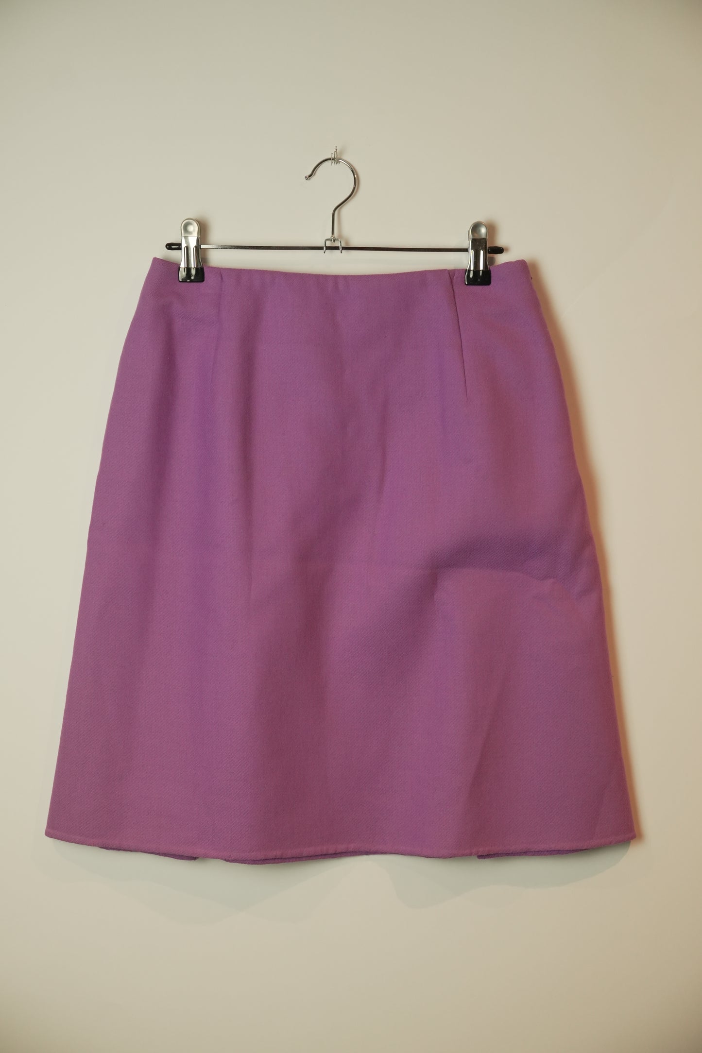 Valentino Virgin Wool A Line Skirt