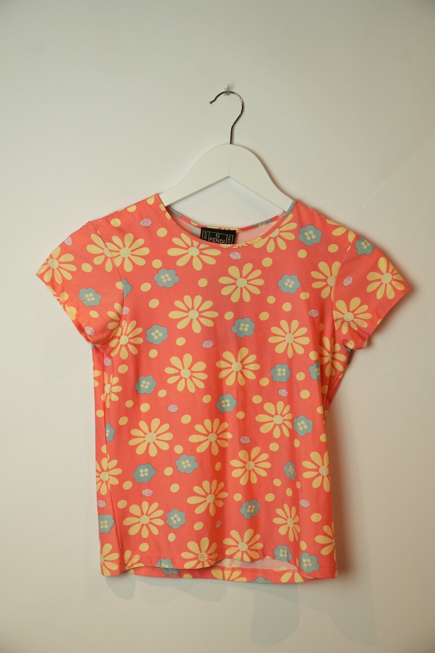 Fendi Flower Ladybug Poly Tshirt