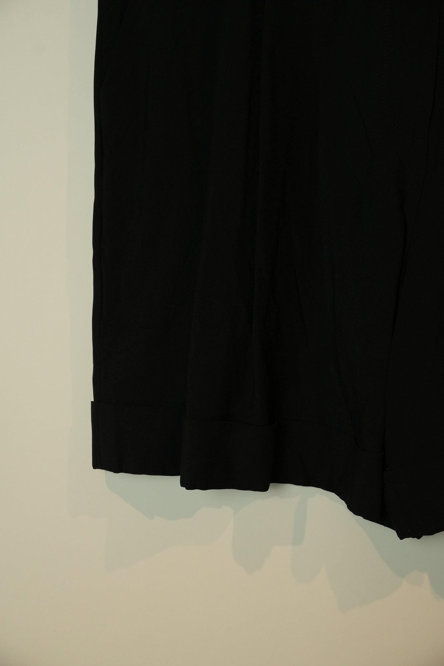 Moschino Gold Buckle Pleated Shorts