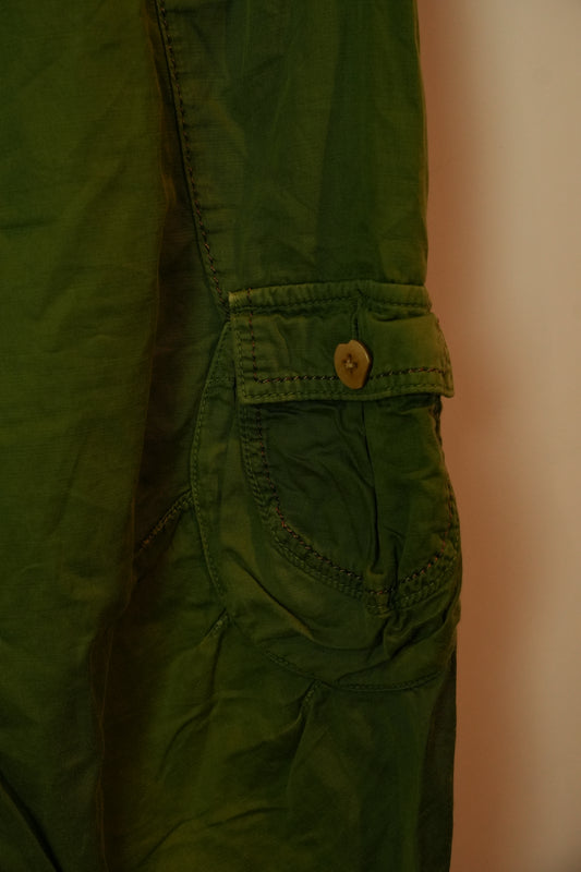 Marithe Francois Girbaud Utility Balloon Short Capris