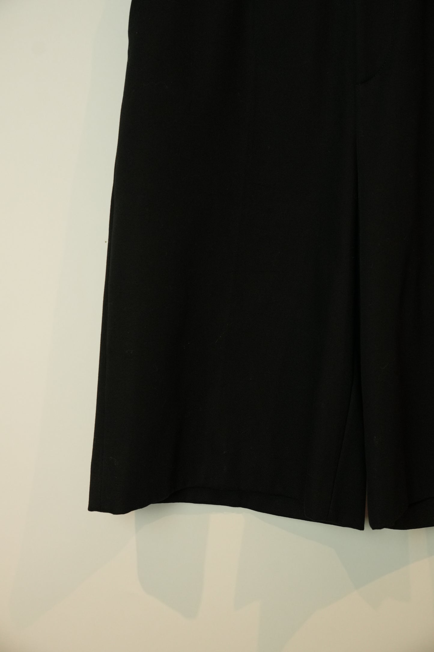 Courreges Pleated Logo Bermuda Shorts