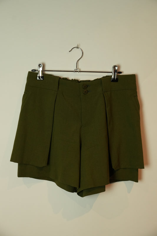 Issey Miyake Pleated Pocket Shorts