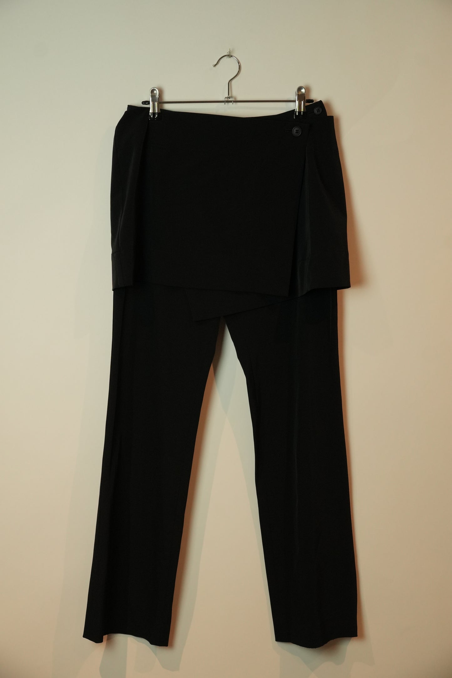 Issey Miyake Layered Mini Skirt Pants
