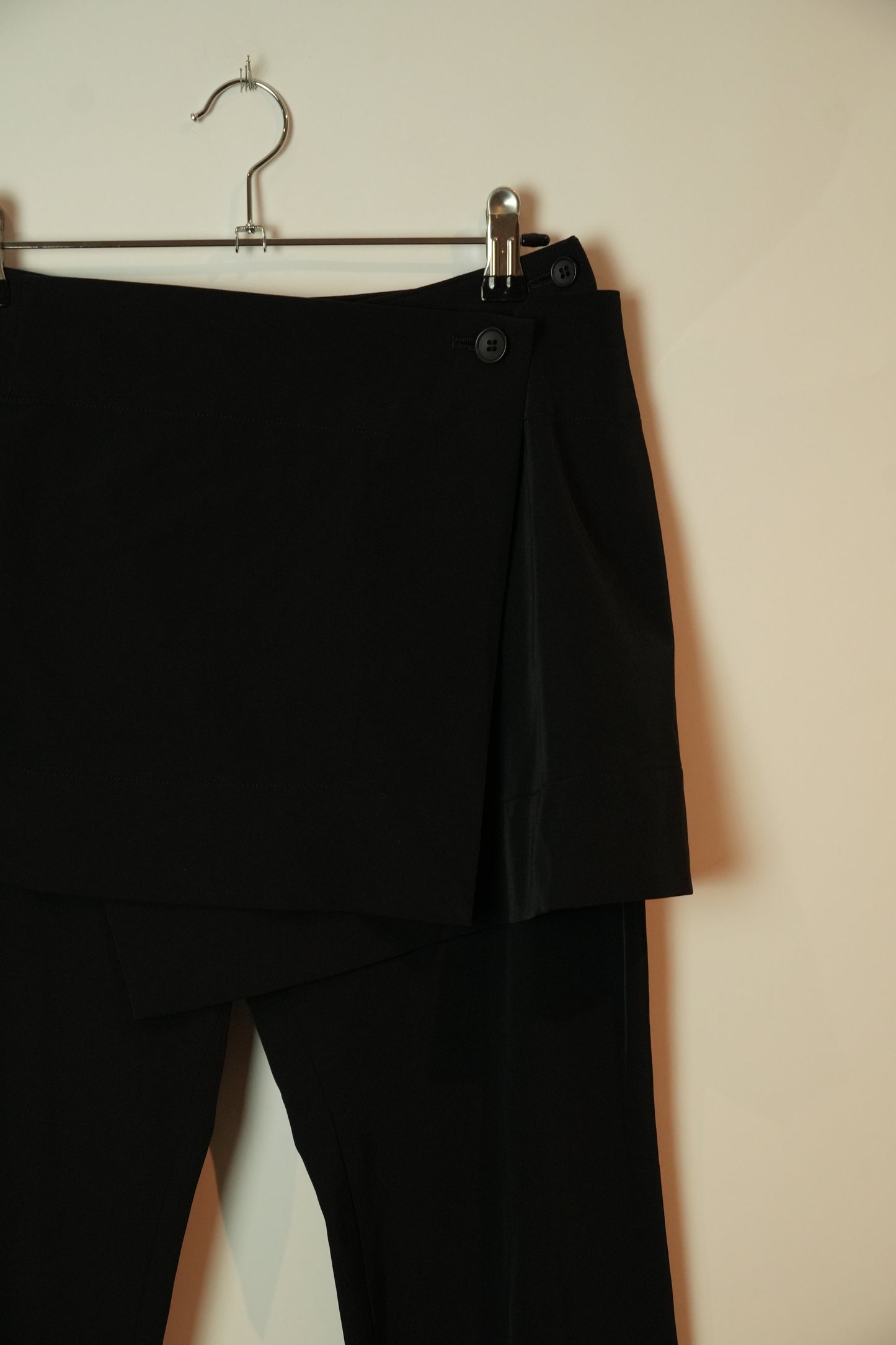 Issey Miyake Layered Mini Skirt Pants