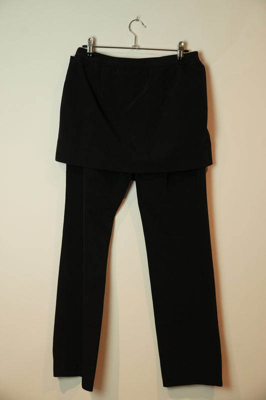 Issey Miyake Layered Mini Skirt Pants