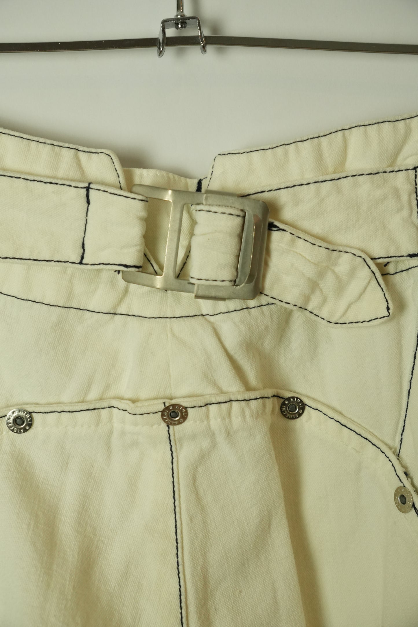 Armani Jeans Cinch Back Cropped Pants