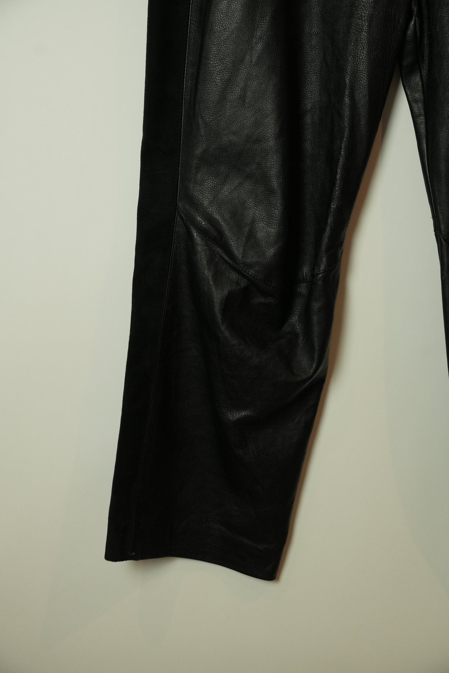 Stella McCartney leather Wide Leg Pants