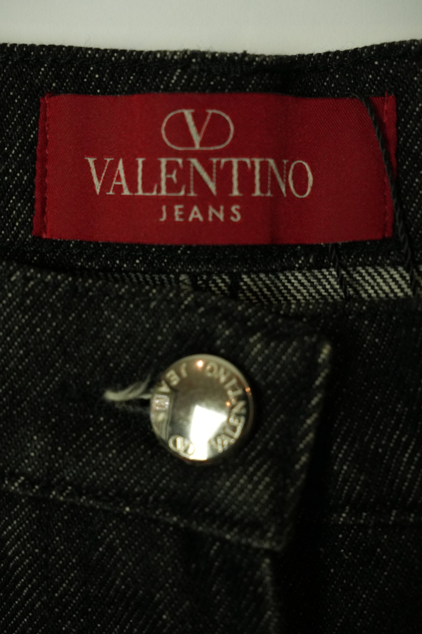 Valentino Floral Embroidered Jeans
