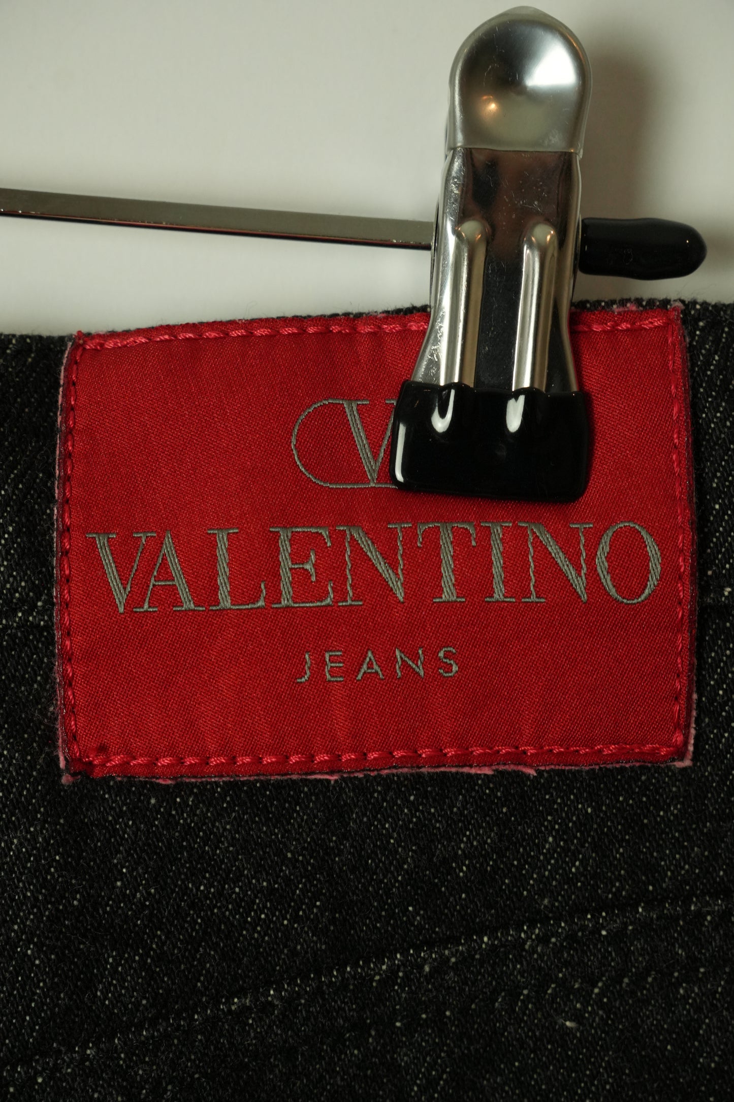 Valentino Floral Embroidered Jeans