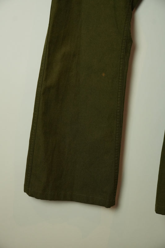 Kapital Utility Drop Crotch Khaki Pants