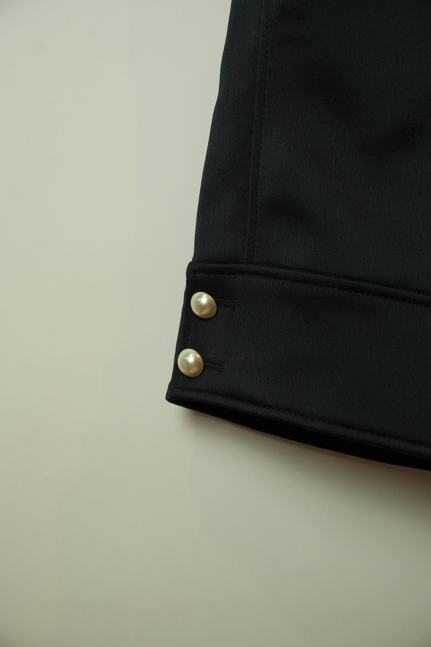 3.1 Phillip Lim Wide Leg Snap Button Hem High Waist Pants