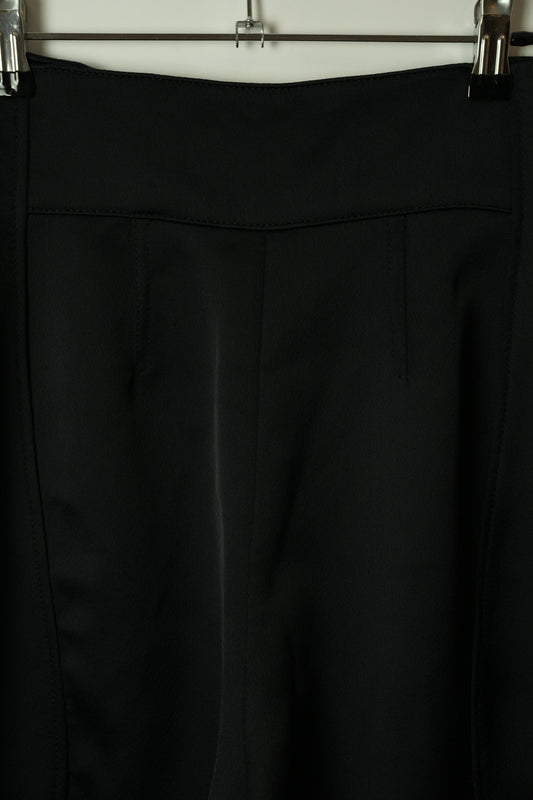 3.1 Phillip Lim Wide Leg Snap Button Hem High Waist Pants