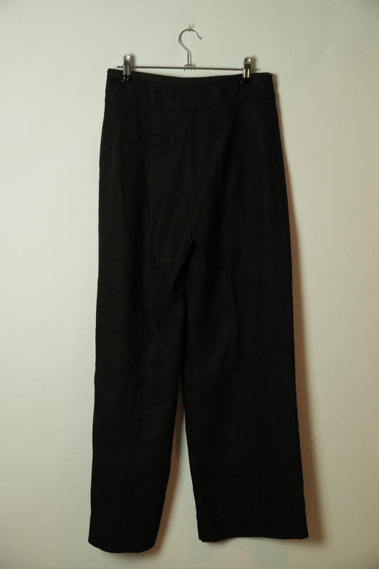 Sir High Waisted Wide Leg Linen Blend Pants