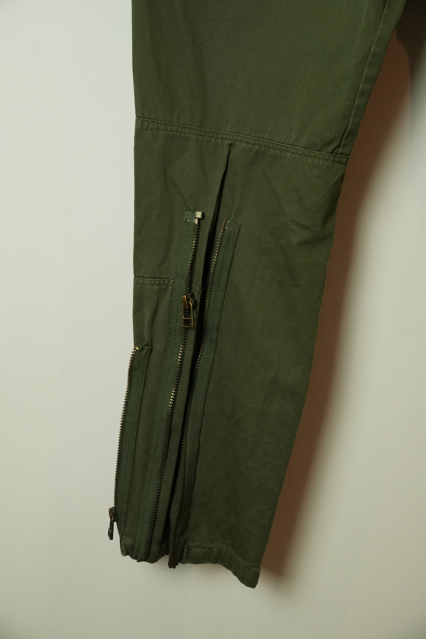 Faith Connexion Zip Pocket Cargo Pants w Fold Over Waist