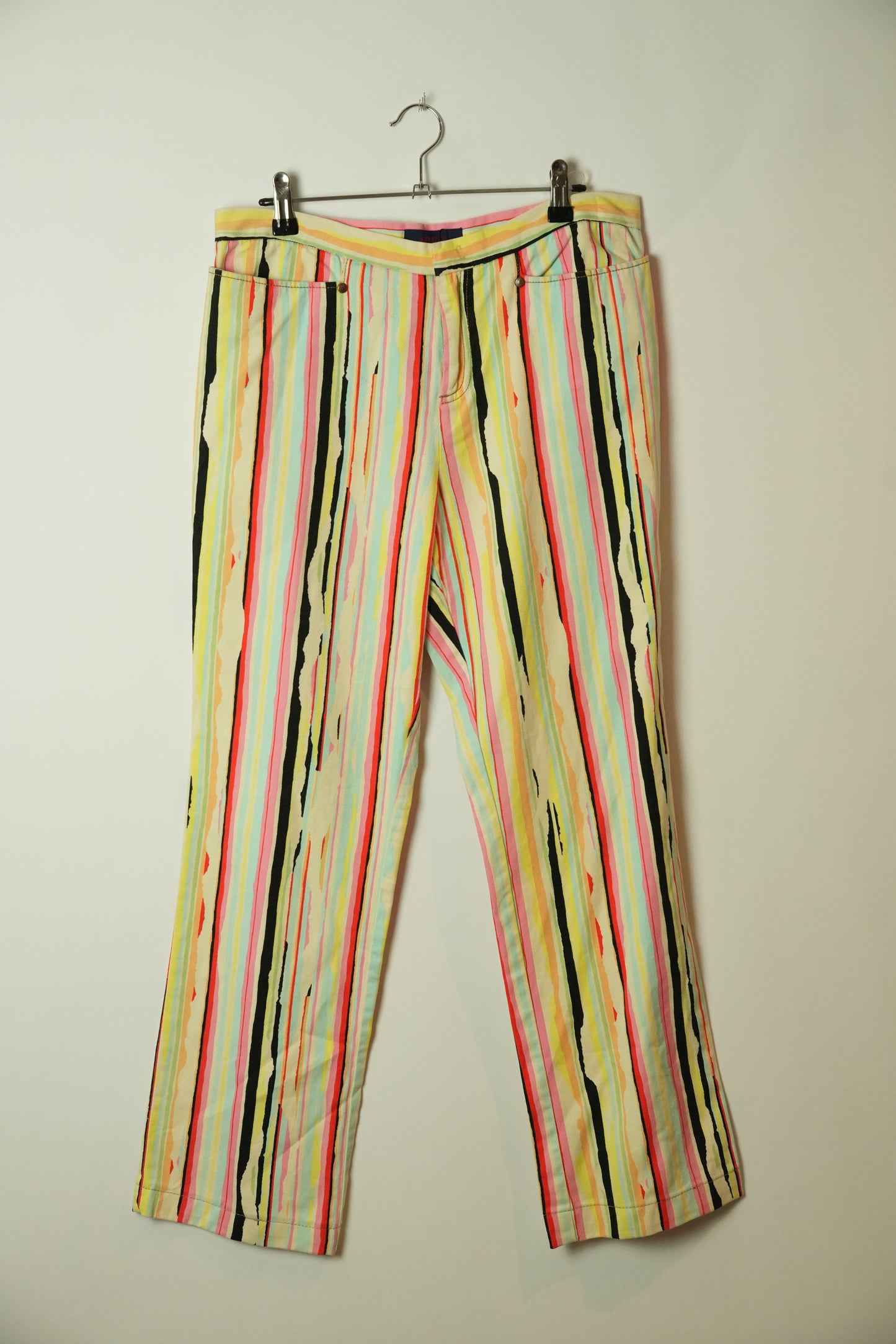 Kenzo Multi Stripe Straight Pants