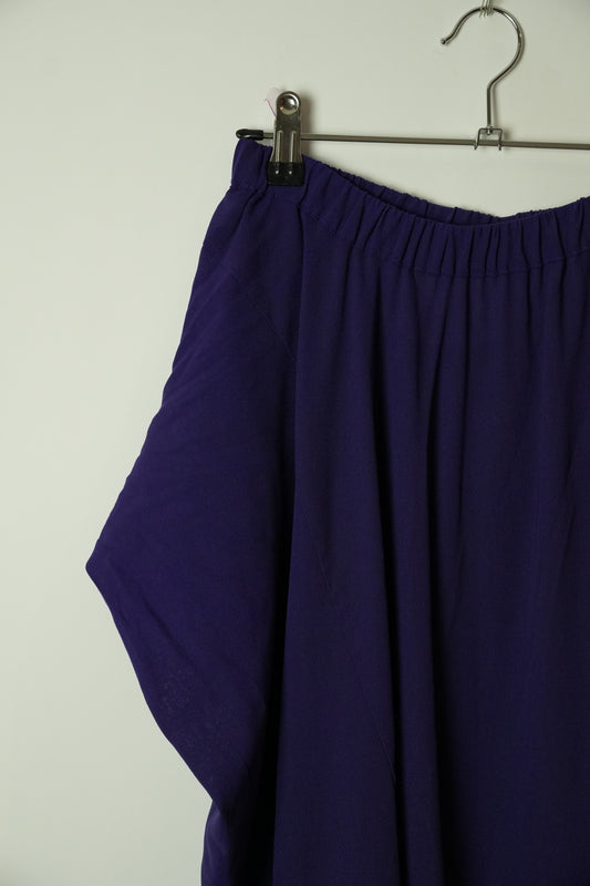 Junya Watanabe Comme Des Garcons Purple Sarouel Pants Assymetrical AD1996