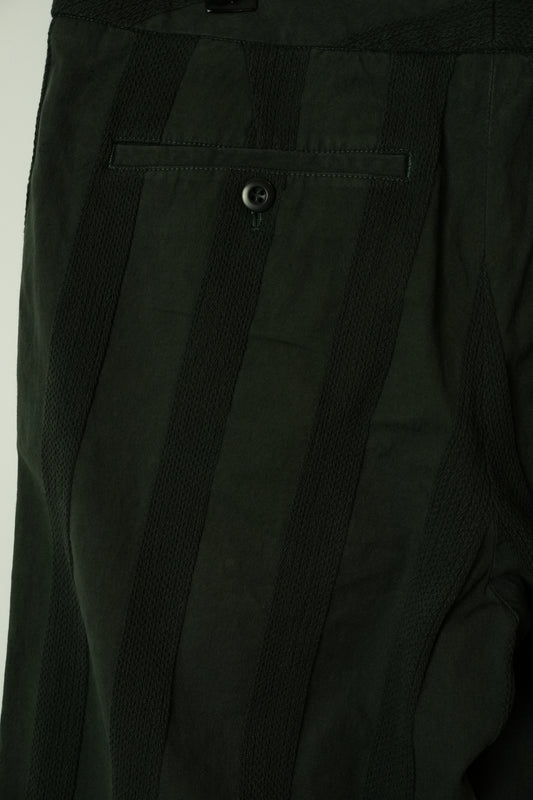 Issey Miyake Stripe Vertical Wide Leg Pants