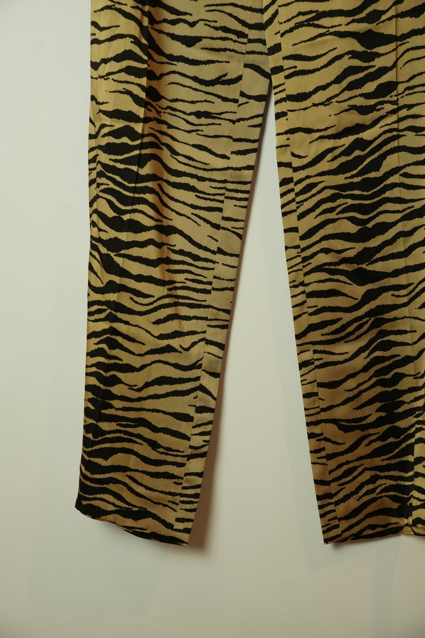 Les Copains Zebra Print Capri Pants Size 38