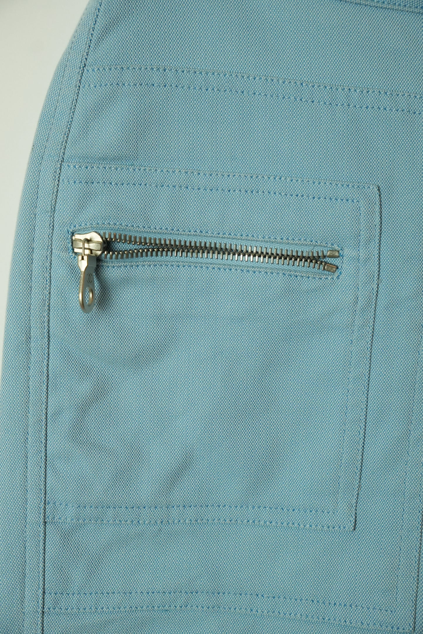 Chanel SS 2002 Zip Pocket Capri Logo Pants