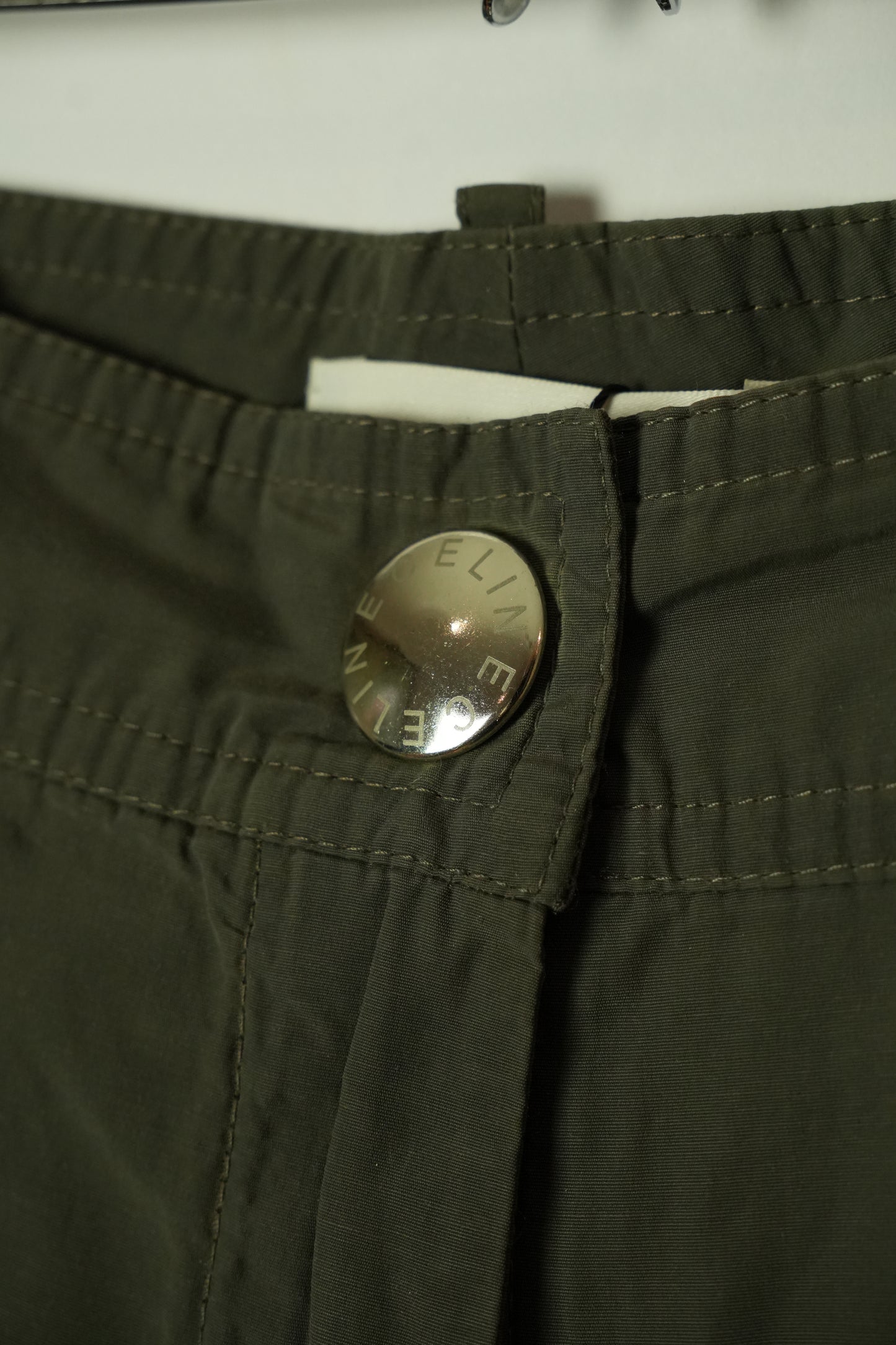 Celine Motor Zip Cargo Wide Leg Pants