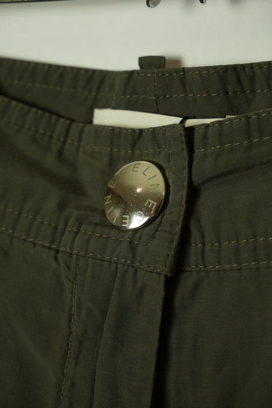 Celine Motor Zip Cargo Wide Leg Pants